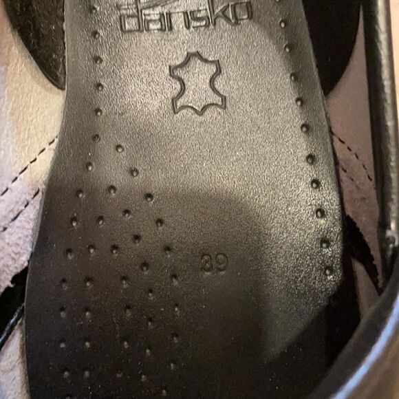 Dansko Matte Black Cabrio Clogs - Picture 6 of 8